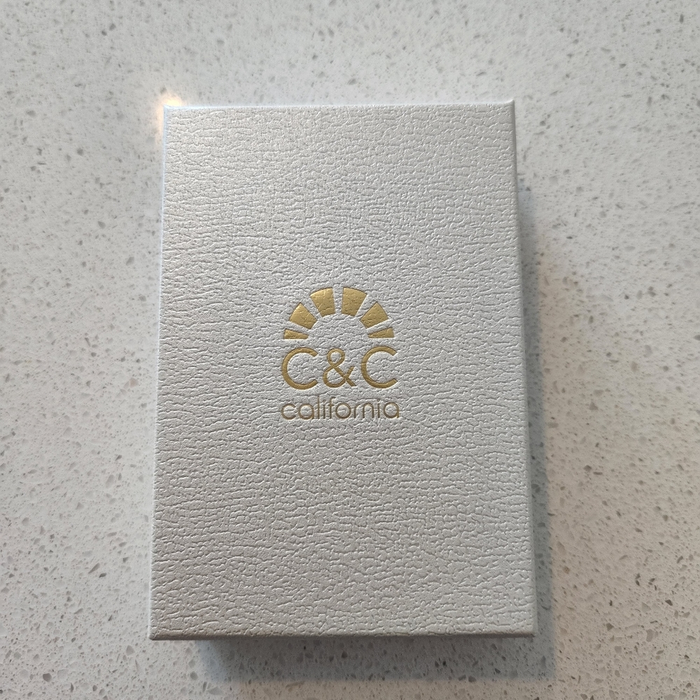 🍉 NIB C&C California Silver Earrings - Picture 2 of 3